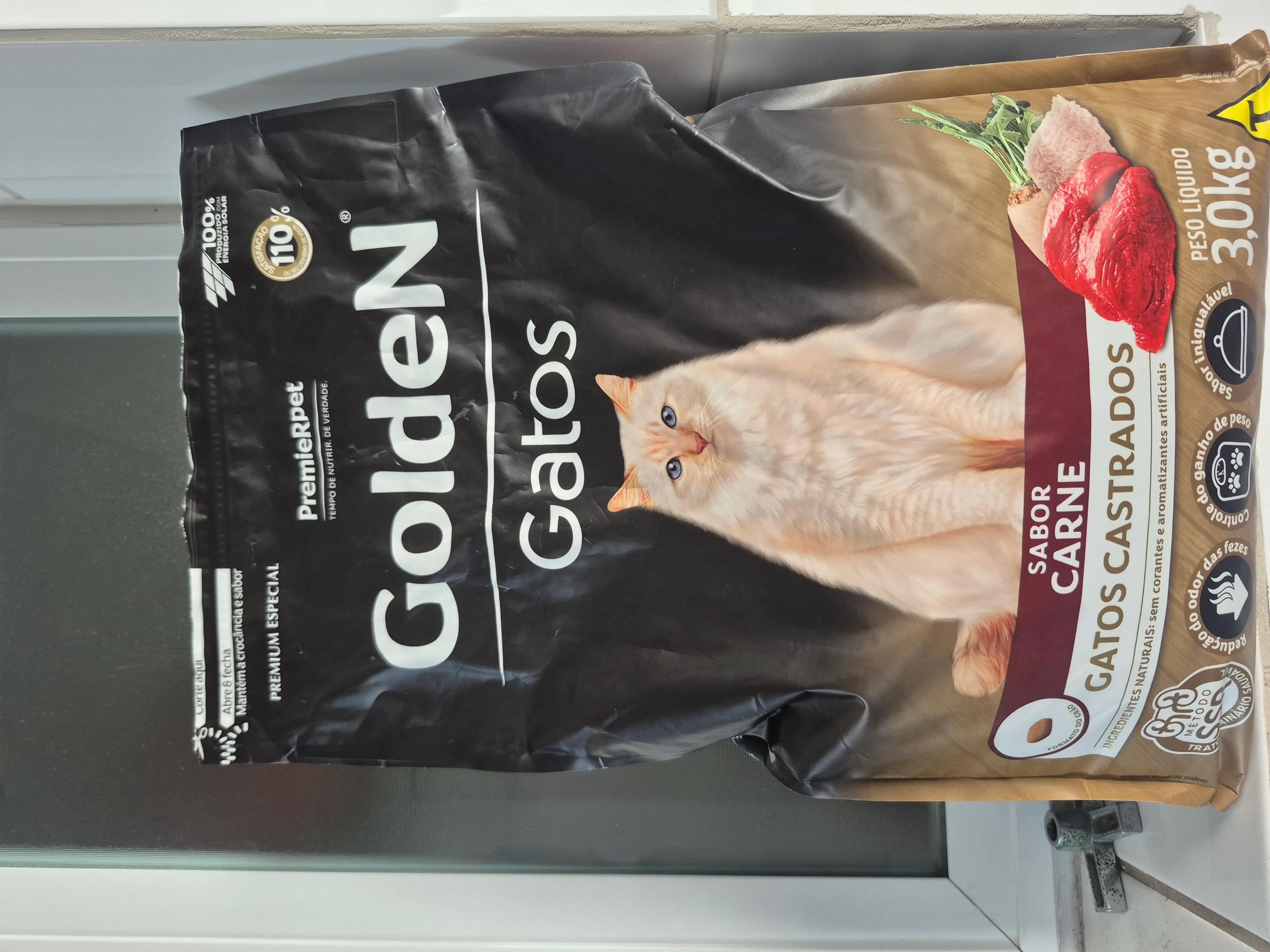 Golden Gatos Castrados Sabor Carne